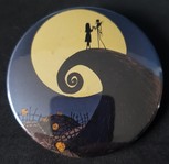 NMBX Traditional Jack and Sally Badge with Pin back