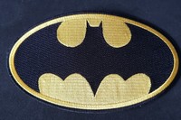 Batman; classic Batman Medium logo Patch