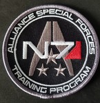 Mass Effect; N7 Training Program logo Patch