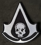 Assassins Creed Skull Logo Patch