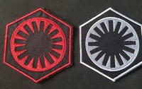 Star Wars The Force Awakens Movie First Order Logo Patch